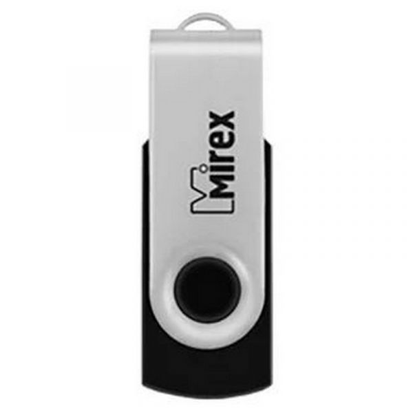 Флешка Mirex Swivel USB 2.0 8Гб белый