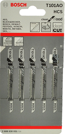 Пилка для электролобзика Bosch 2608630031